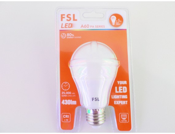 Bombillo LED A60 5W